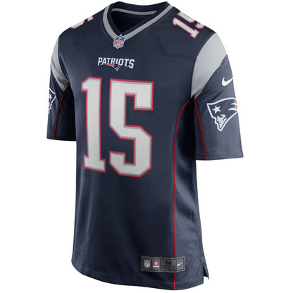New England Patriots Game Navy Football Jersey product image
