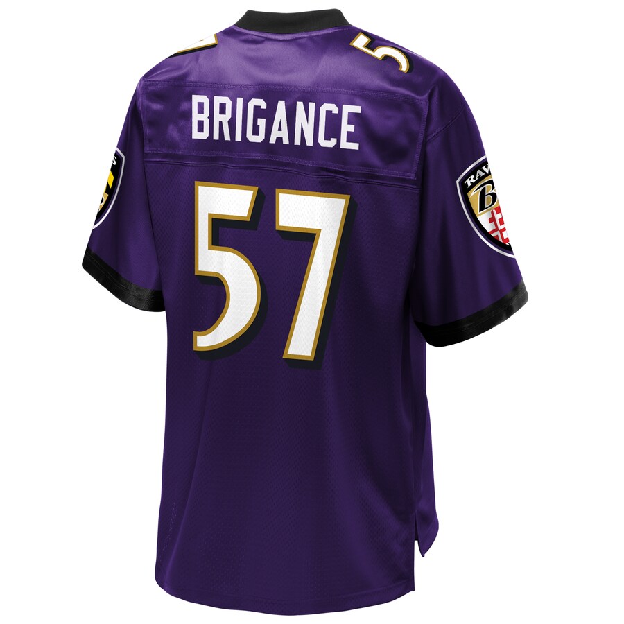 Baltimore Ravens Pro Line Purple Football Jersey product image