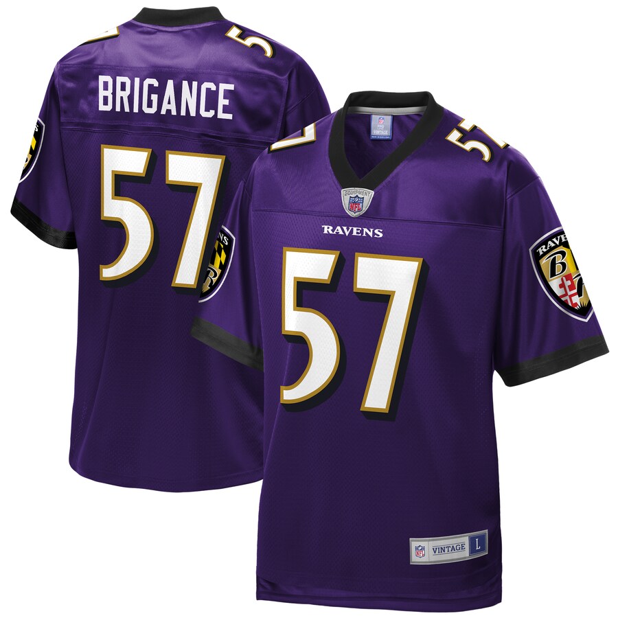 Baltimore Ravens Pro Line Purple Football Jersey product image