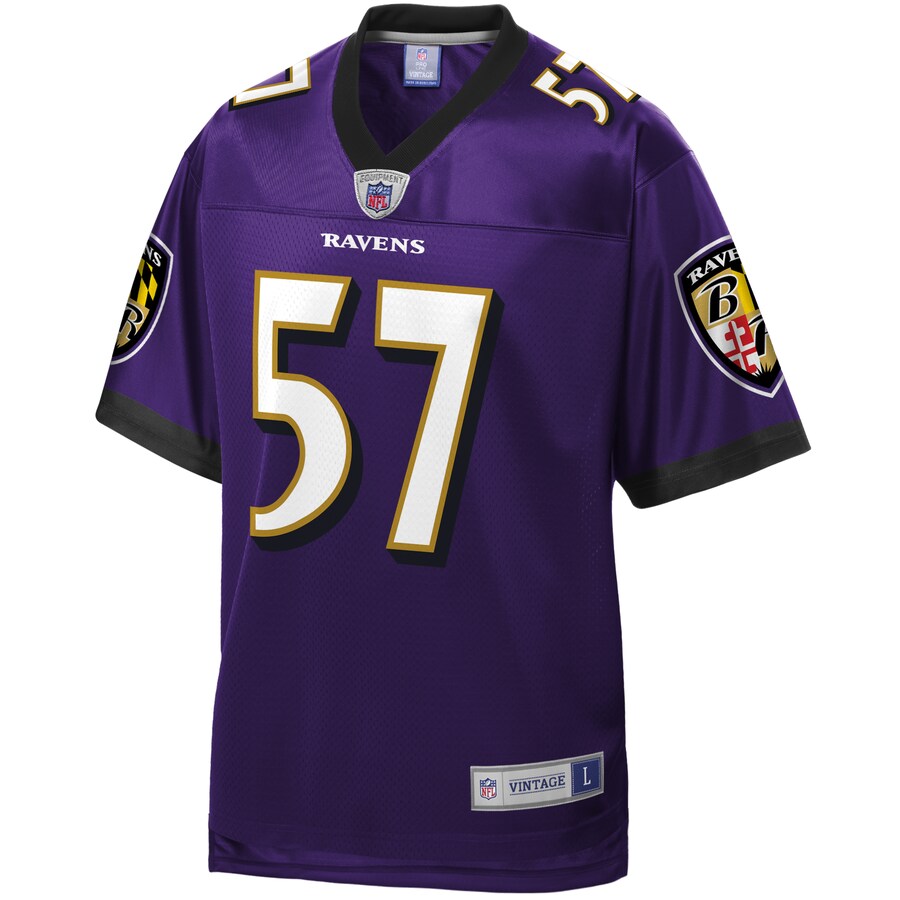 Baltimore Ravens Pro Line Purple Football Jersey product image