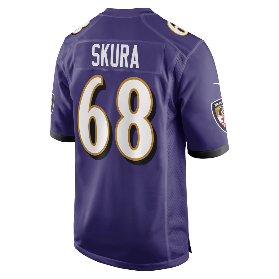 Baltimore Ravens Matt Skura Game Purple Football Jersey product image