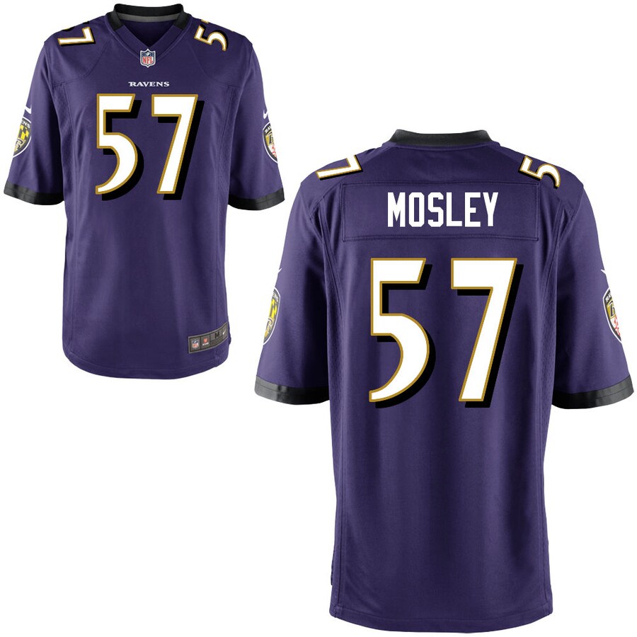Baltimore Ravens Game Purple Football Jersey product image