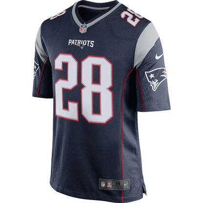 New England Patriots James Game White Football Jersey product image