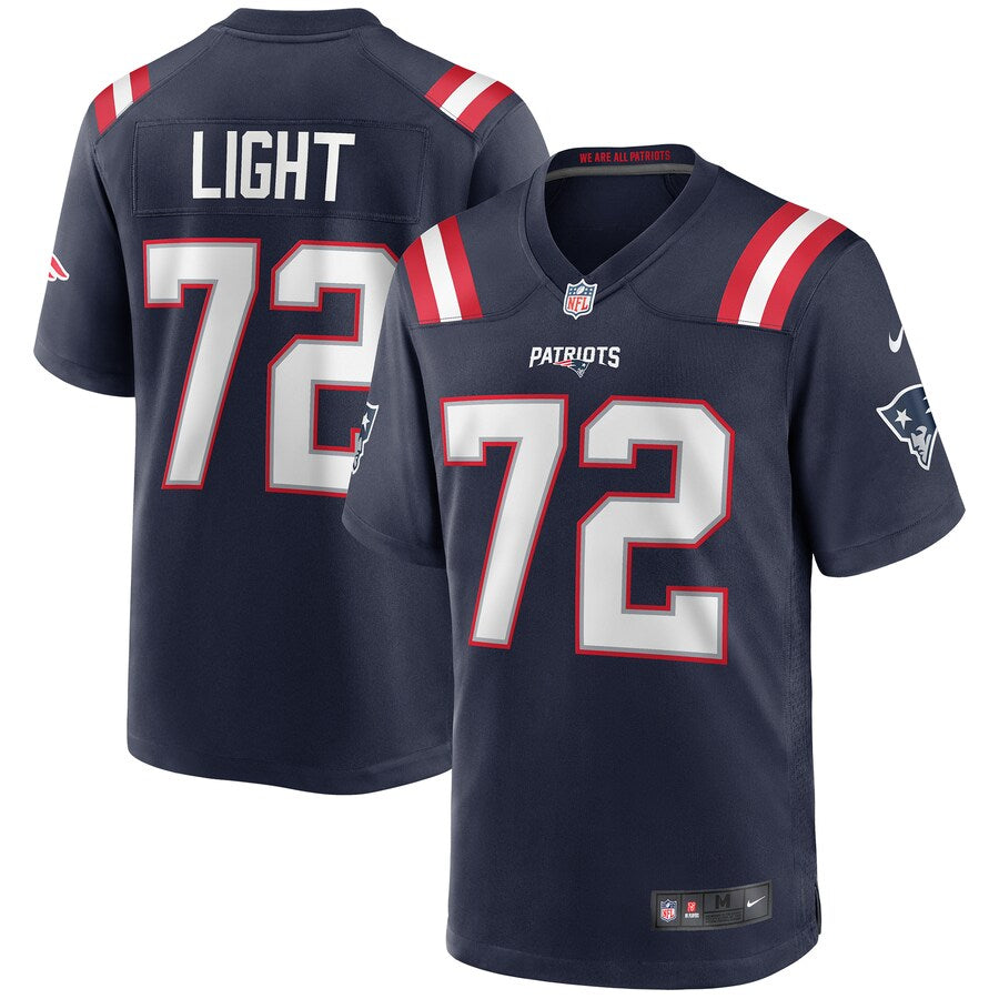 New England Patriots Matt Game Navy Football Jersey product image