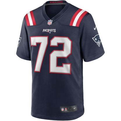 New England Patriots Matt Game Navy Football Jersey product image