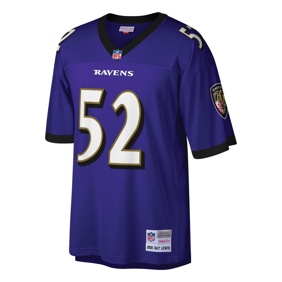 Baltimore Ravens Ray Lewis Legacy Purple Football Jersey product image