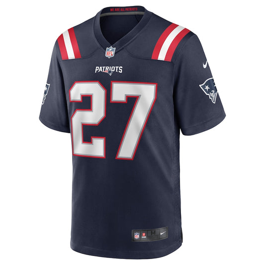 New England Patriots J.c. Jackson Game Navy Football Jersey product image
