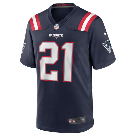 New England Patriots Adrian Phillips Game Navy Football Jersey product image