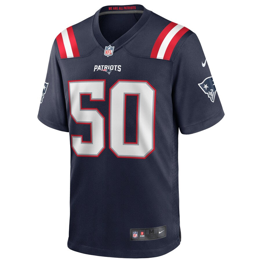 New England Patriots Chase Winovich Game Navy Football Jersey product image