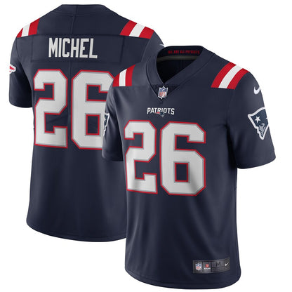 New England Patriots Sony Michel Limited Navy Football Jersey product image
