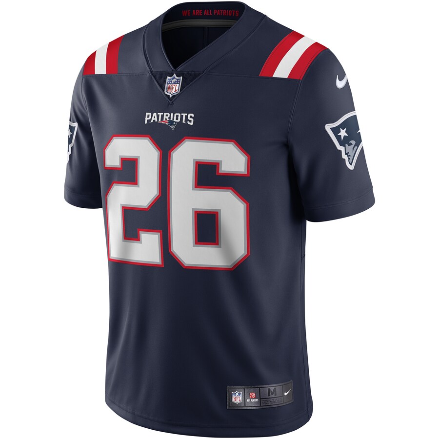 New England Patriots Sony Michel Limited Navy Football Jersey product image