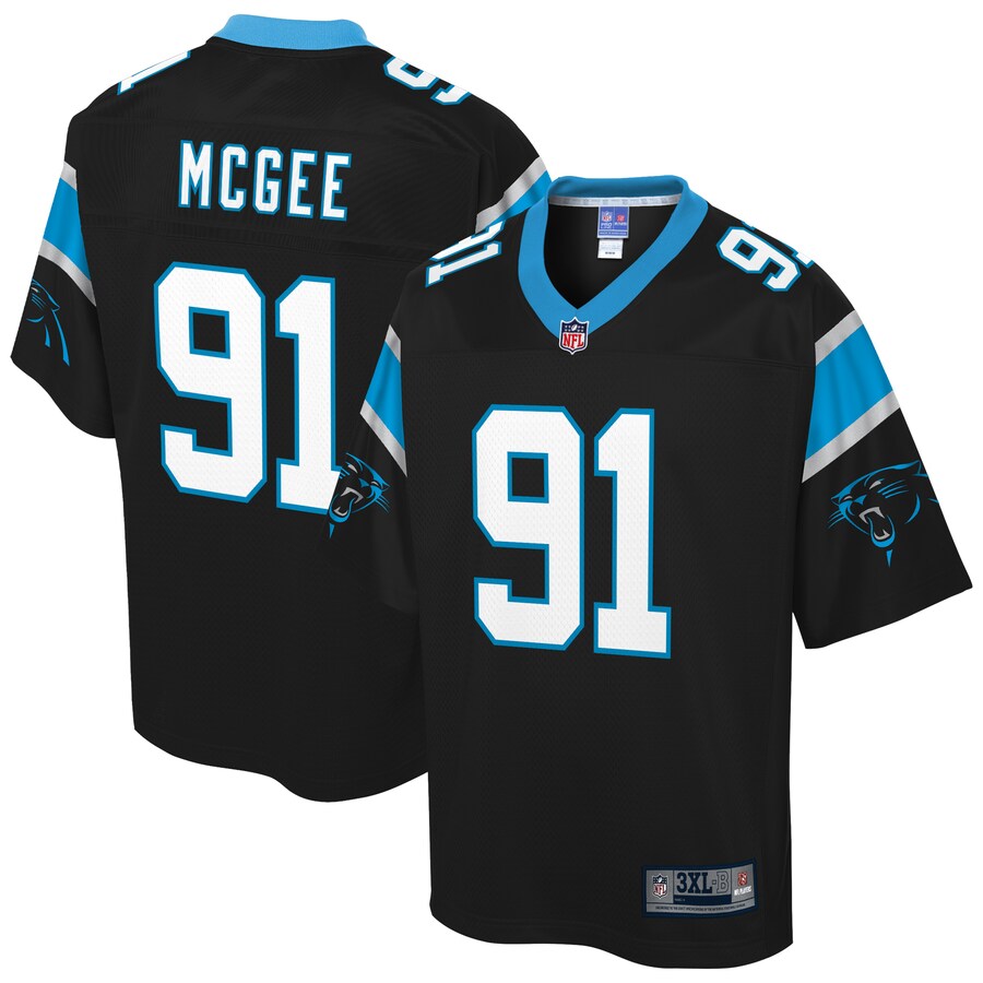 Carolina Panthers Stacy Mcgee Pro Line Big & Tall Black Football Jersey product image