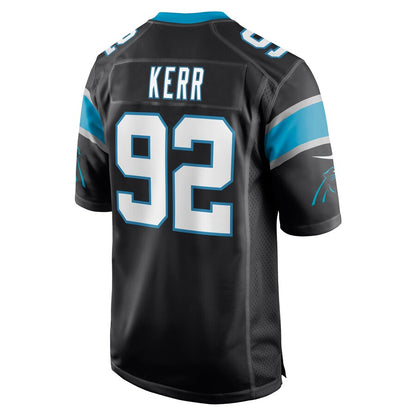 Carolina Panthers Zach Kerr Game Black Football Jersey product image