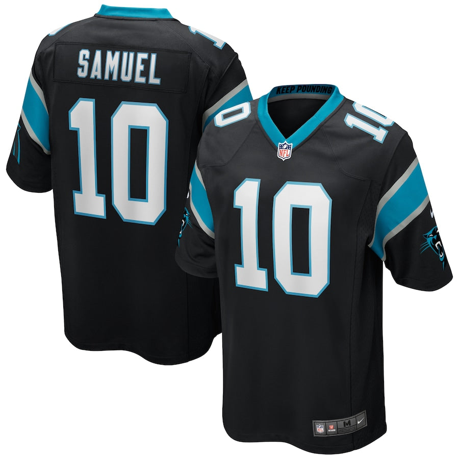 Carolina Panthers Curtis Samuel Game Black Football Jersey product image