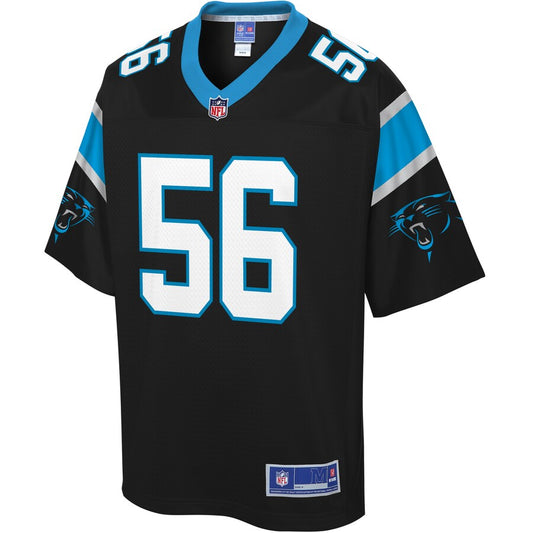Carolina Panthers Jermaine Carter Pro Line Big & Tall Black Football Jersey product image