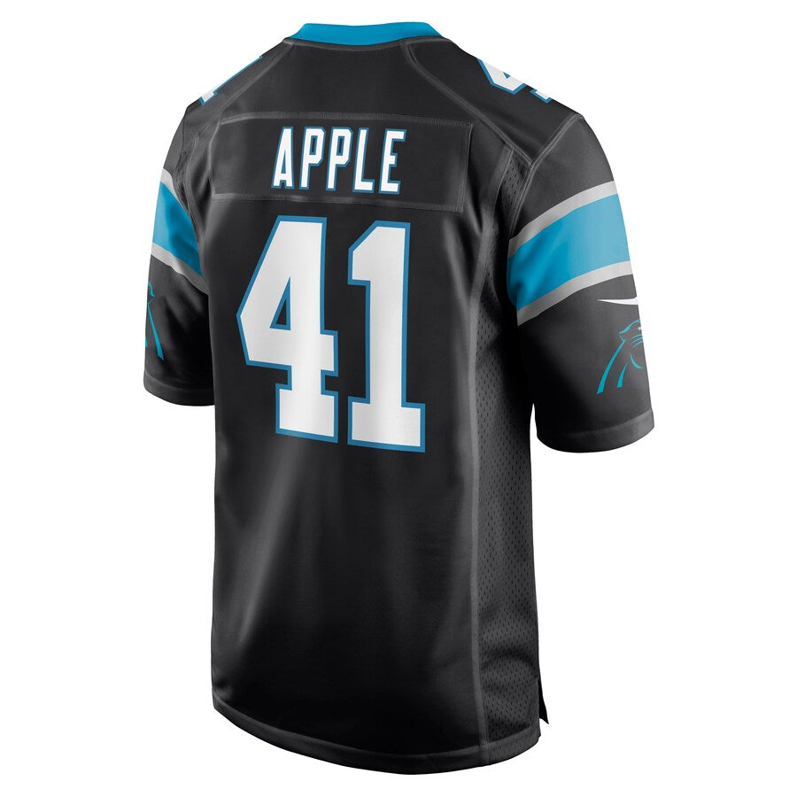 Carolina Panthers Eli Apple Game Black Football Jersey product image