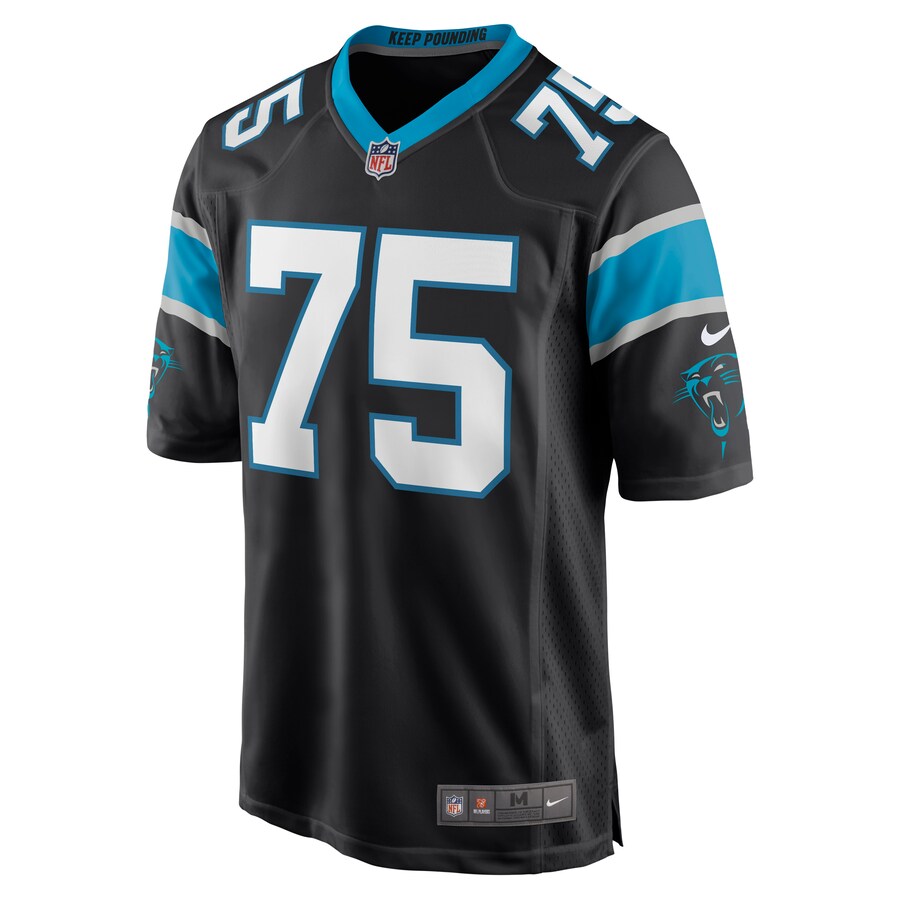 Carolina Panthers Michael Schofield Game Black Football Jersey product image