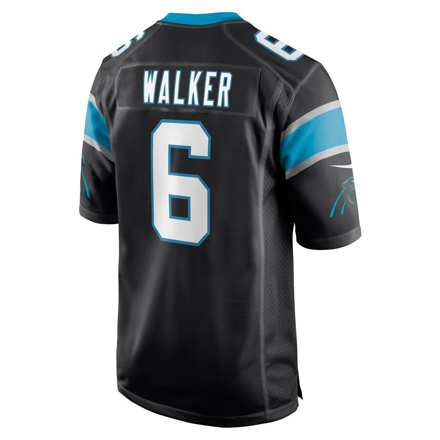 Carolina Panthers P.j. Walker Game Black Football Jersey product image