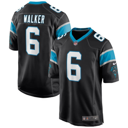 Carolina Panthers P.j. Walker Game Black Football Jersey product image