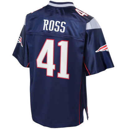 New England Patriots D'angelo Ross Pro Line Big & Tall Navy Football Jersey product image