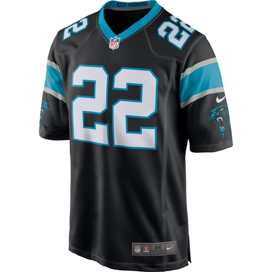 Carolina Panthers Christian Mccaffrey Black Football Jersey product image