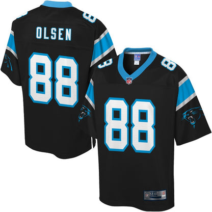 Carolina Panthers Greg Olsen Pro Line Big & Tall Team Color Football Jersey product image