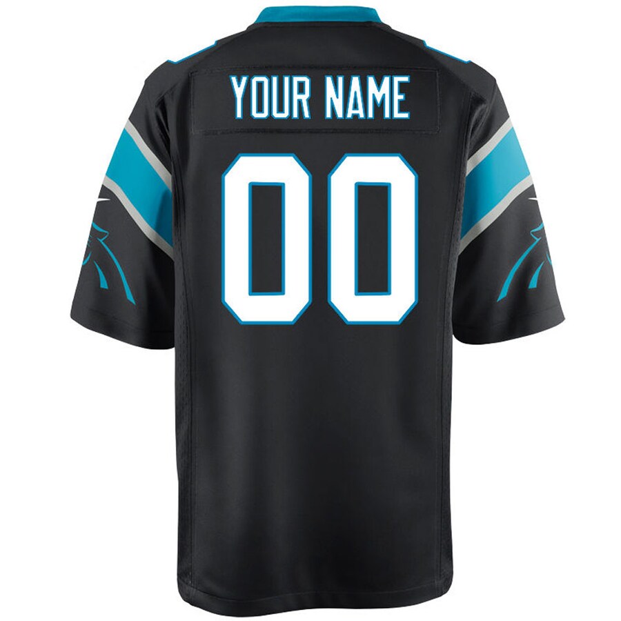 Carolina Panthers Game Black Football Jersey product image