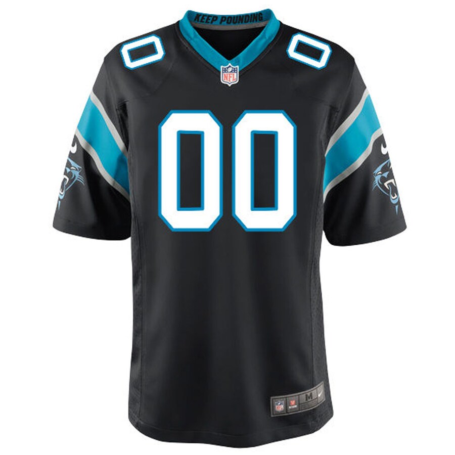 Carolina Panthers Game Black Football Jersey product image