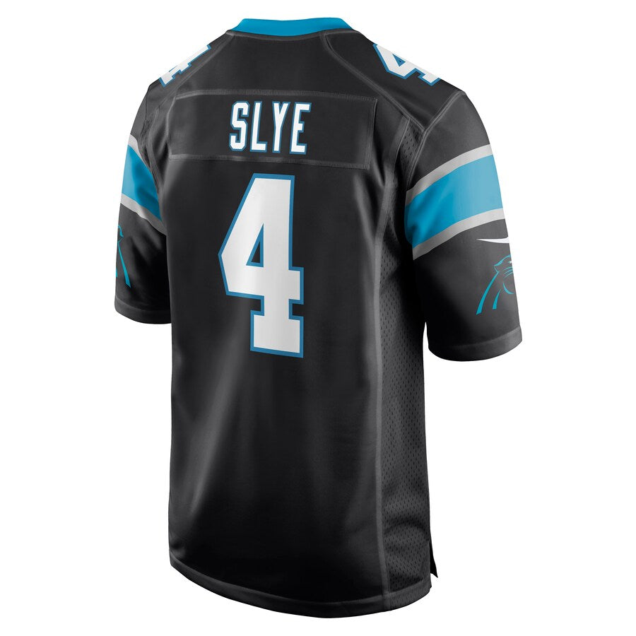 Carolina Panthers Joey Slye Game Black Football Jersey product image