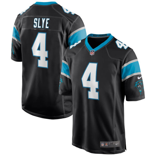 Carolina Panthers Joey Slye Game Black Football Jersey product image
