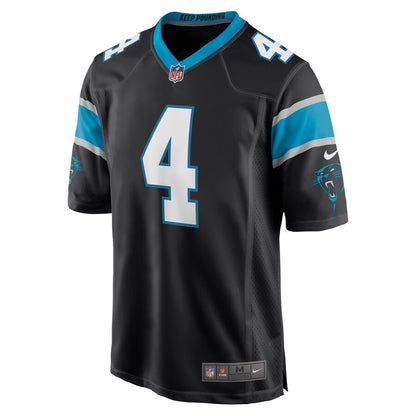 Carolina Panthers Joey Slye Game Black Football Jersey product image