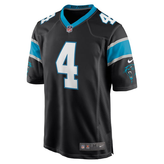 Carolina Panthers Joey Slye Game Black Football Jersey product image