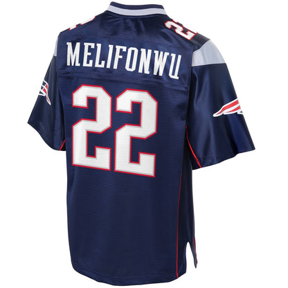 New England Patriots Obi Melifonwu Pro Line Big & Tall Navy Football Jersey product image
