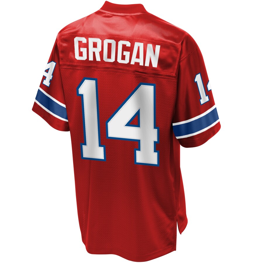 New England Patriots Steve Grogan Pro Line Football Jersey product image