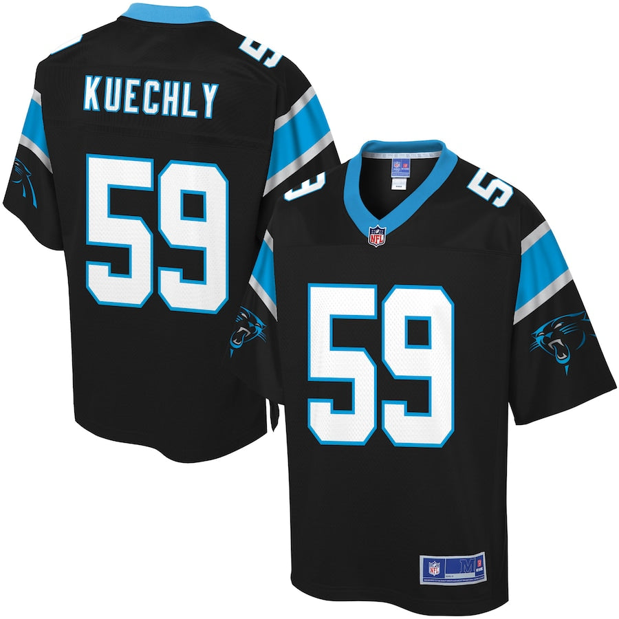 Carolina Panthers Luke Kuechly Pro Line Big & Tall Team Color Football Jersey product image