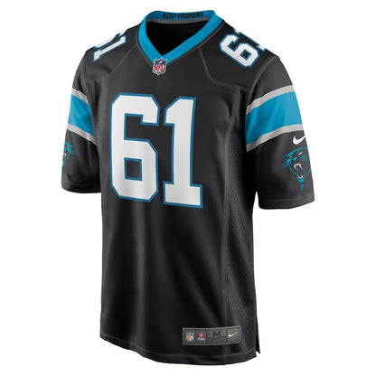 Carolina Panthers Matt Paradis Game Black Football Jersey product image