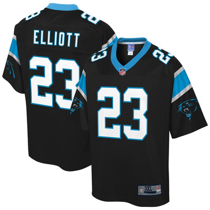 Carolina Panthers Javien Elliott Pro Line Big & Tall Team Color Black Football Jersey product image