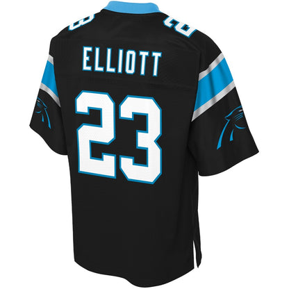 Carolina Panthers Javien Elliott Pro Line Big & Tall Team Color Black Football Jersey product image