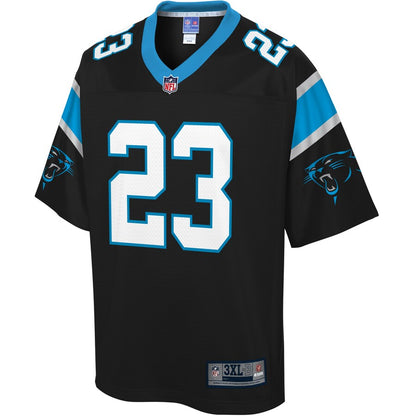 Carolina Panthers Javien Elliott Pro Line Big & Tall Team Color Black Football Jersey product image