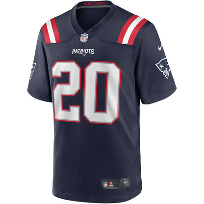 New England Patriots Gino Cappelletti Game Navy Football Jersey product image