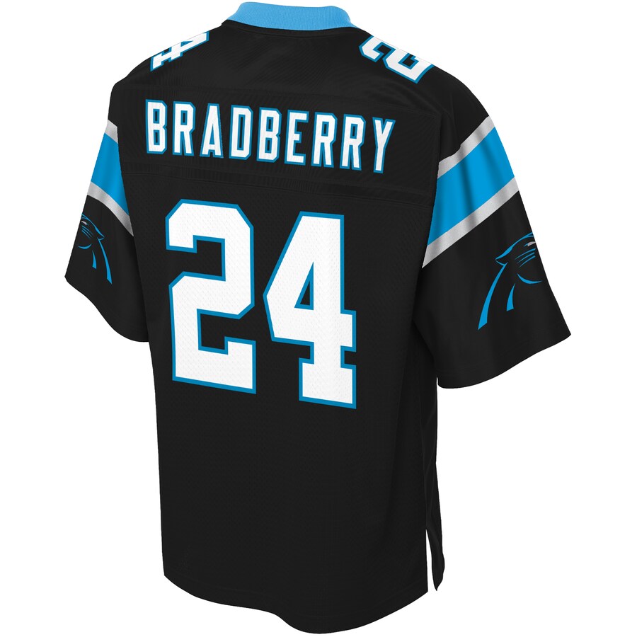 Carolina Panthers James Bradberry Pro Line Big & Tall Black Football Jersey product image
