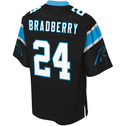 Carolina Panthers James Bradberry Pro Line Big & Tall Black Football Jersey product image