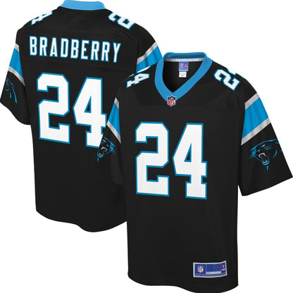 Carolina Panthers James Bradberry Pro Line Big & Tall Black Football Jersey product image