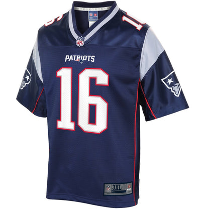 New England Patriots Jakobi Meyers Pro Line Big & Tall Navy Football Jersey product image
