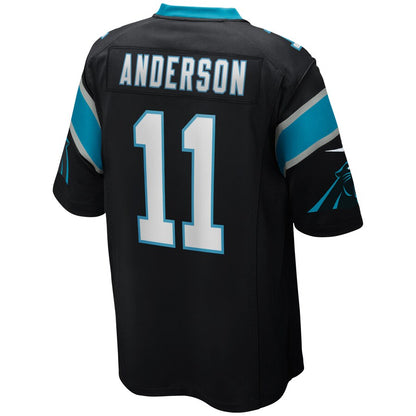 Carolina Panthers Robby Anderson Game Black Football Jersey product image