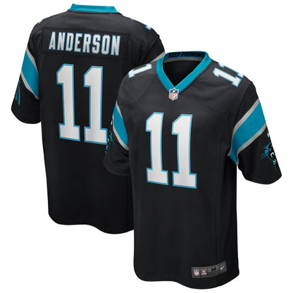 Carolina Panthers Robby Anderson Game Black Football Jersey product image