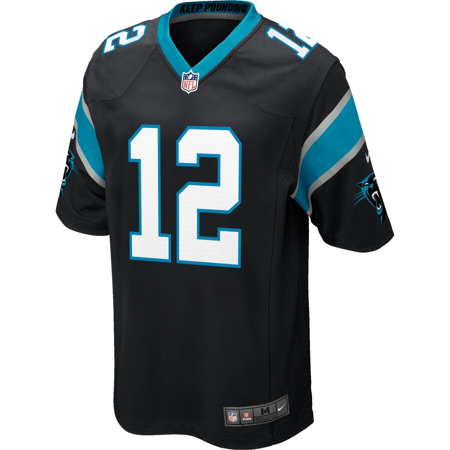 Carolina Panthers Game Black Football Jersey product image