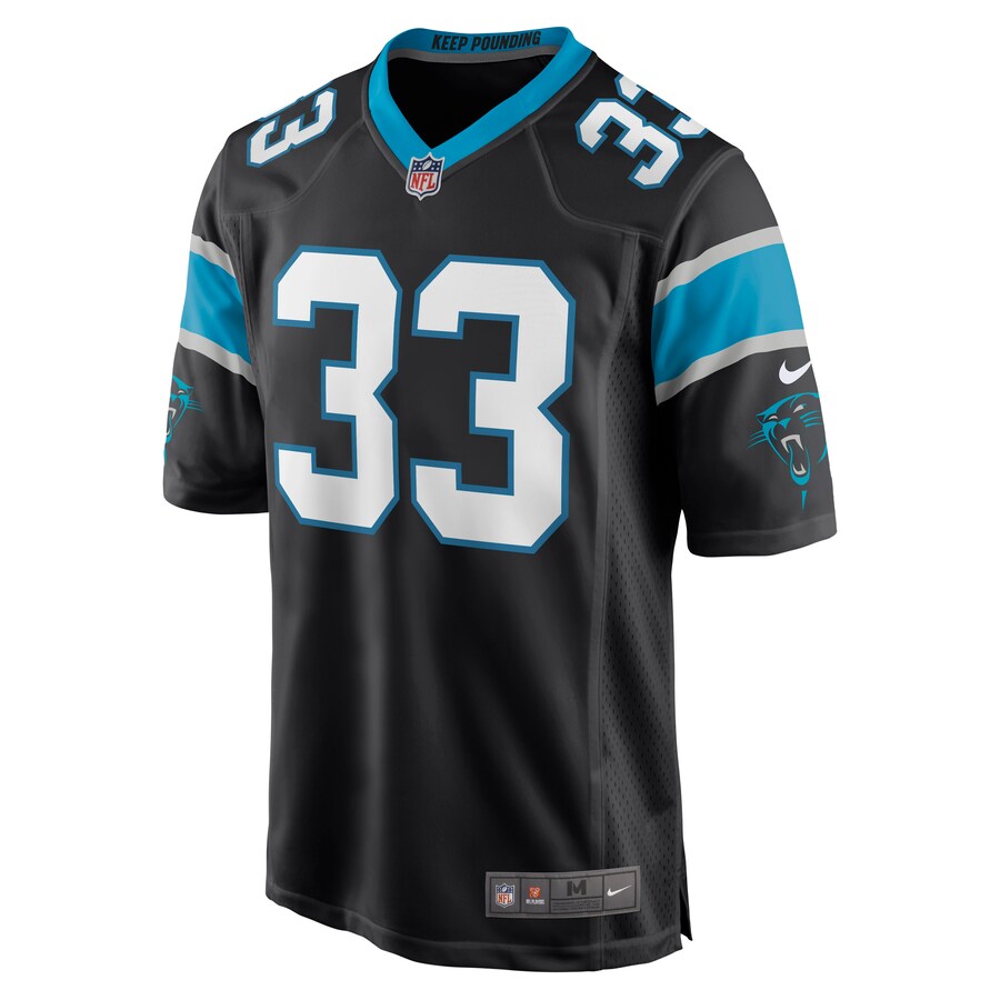 Carolina Panthers Tre Boston Game Black Football Jersey product image