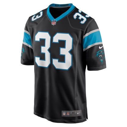 Carolina Panthers Tre Boston Game Black Football Jersey product image