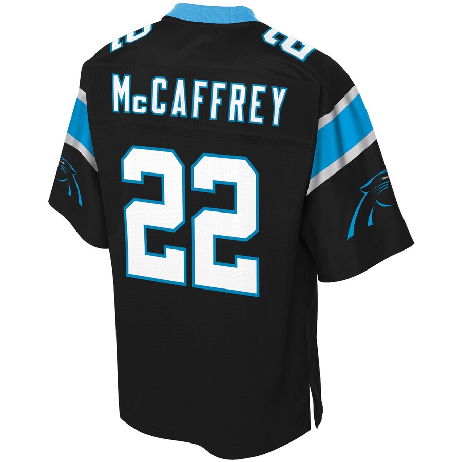 Carolina Panthers Christian Mccaffrey Pro Line Black Football Jersey product image